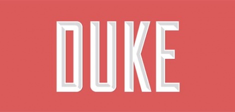 Бесплатный кириллический шрифт Duke